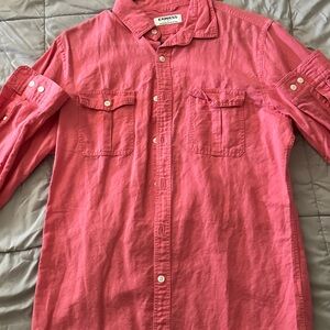 Express long sleeve casual dress shirt